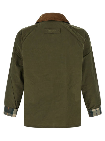 Barbour Bicolor Cotton Full-Length Jacket