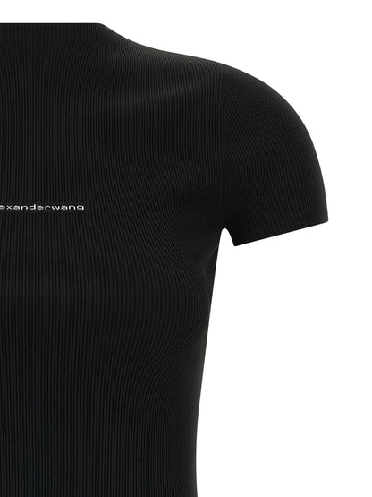 Alexander Wang Black Polyamide Short Dress