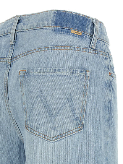 Mother Denim Blue Cotton Jeans Denim