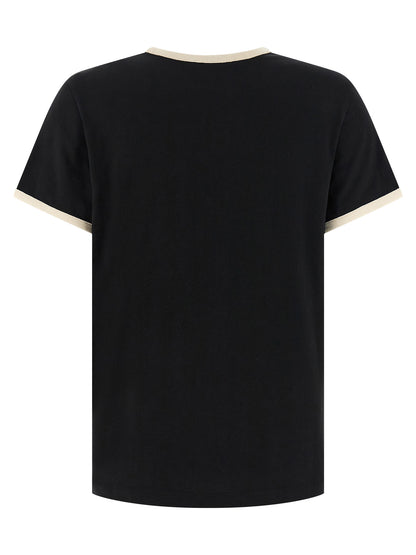 Moncler Black Cotton T-Shirt