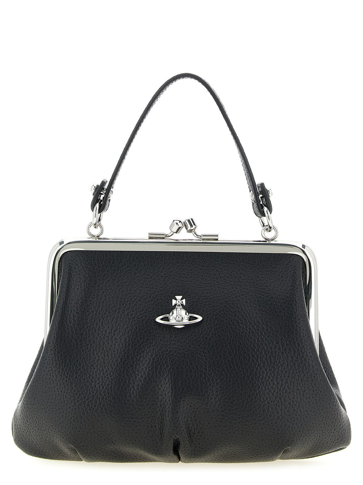Vivienne Westwood Black Polyethylene Handbag