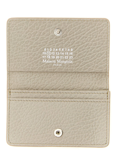 Maison Margiela Gray Bovine Leather Cardholder