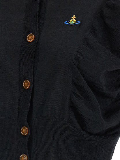 Vivienne Westwood Black Wool Cardigan
