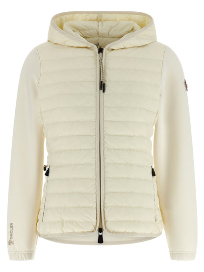 Moncler Grenoble White Polyamide Sweatshirt