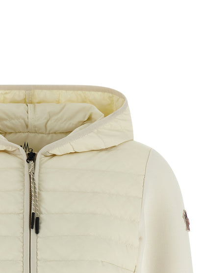 Moncler Grenoble White Polyamide Sweatshirt