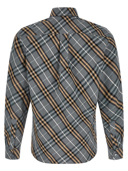 Burberry Multicolor Cotton Blouse
