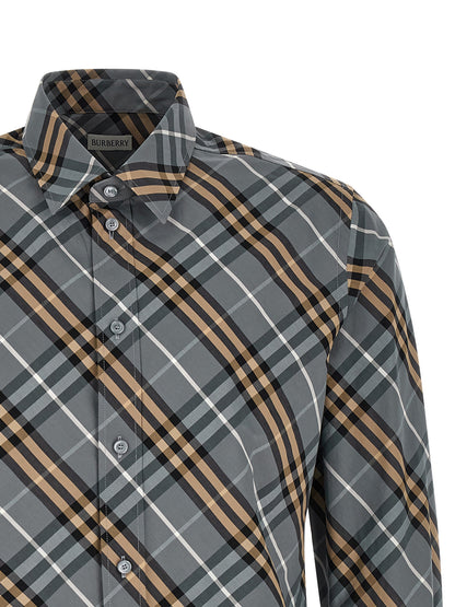 Burberry Multicolor Cotton Blouse