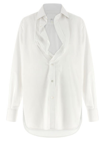 Maison Margiela White Cotton Blouse