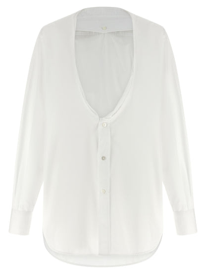 Maison Margiela White Cotton Blouse