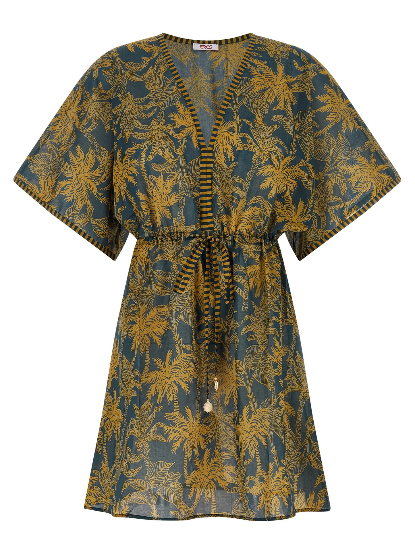 Eres Multicolor Cotton Casual Dress