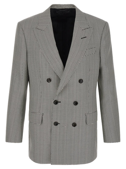 Tom Ford Bicolor Silk Blazer