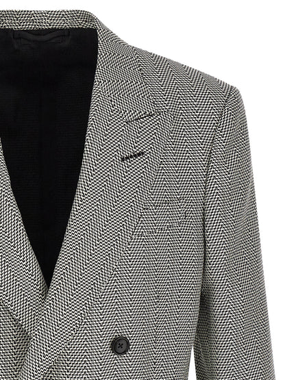 Tom Ford Bicolor Silk Blazer