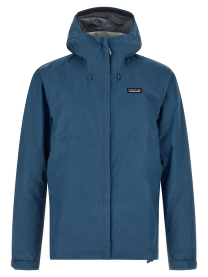 PATAGONIA Blue Nylon Shell Jacket