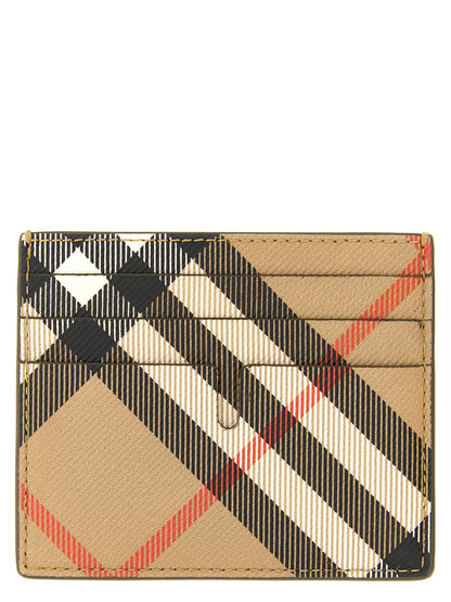 Burberry Beige Polyethylene Cardholder
