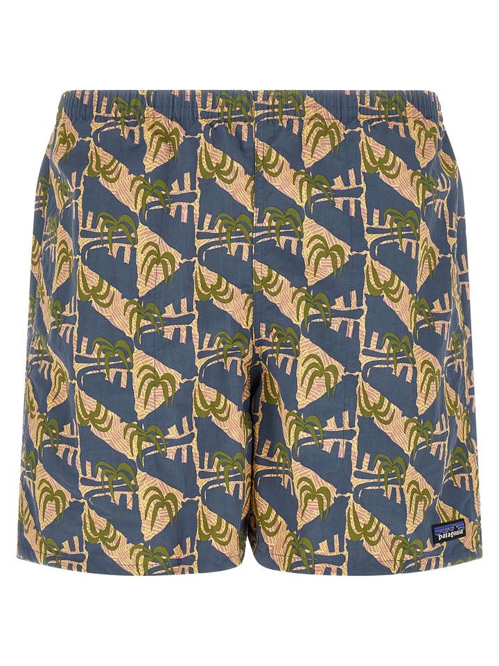 PATAGONIA Blue Polyester Swim Shorts