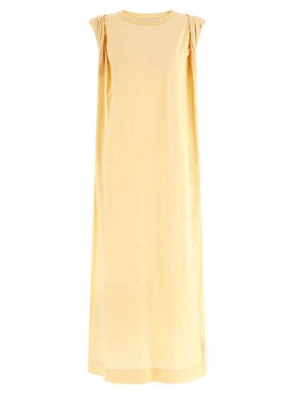 Dries Van Noten Bicolor Cotton Long Dress