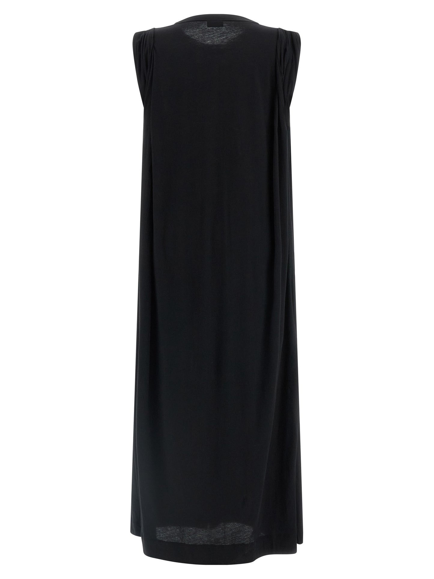 Dries Van Noten Black Cotton Long Dress