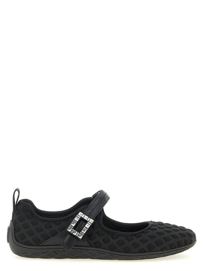Roger Vivier Black Polyamide Ballet Flats