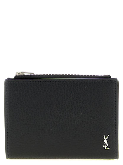 Saint Laurent Black Calfskin Wallet
