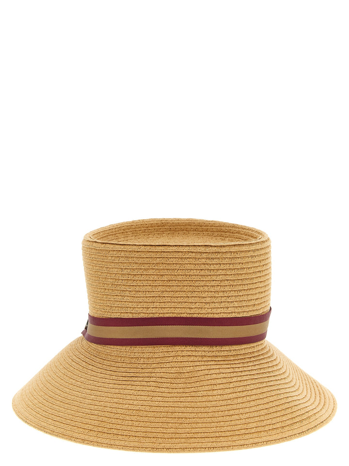Borsalino Beige Fiber Sunhat