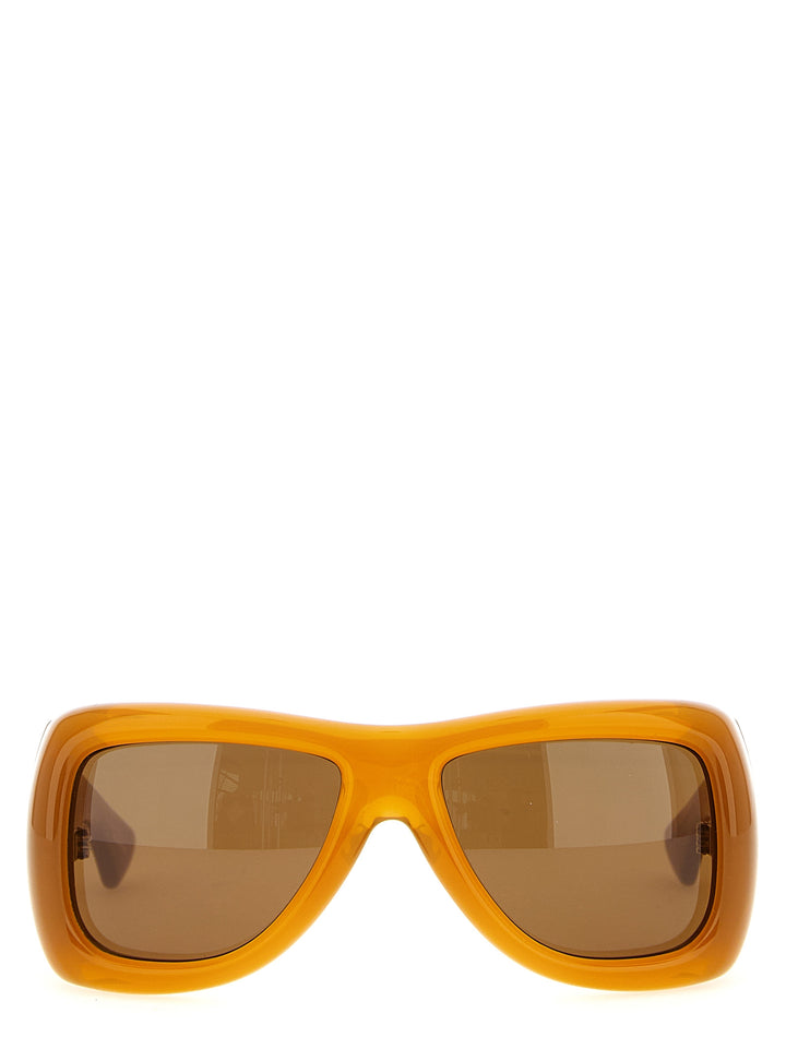 Saint Laurent Orange Acetate Sunglasses
