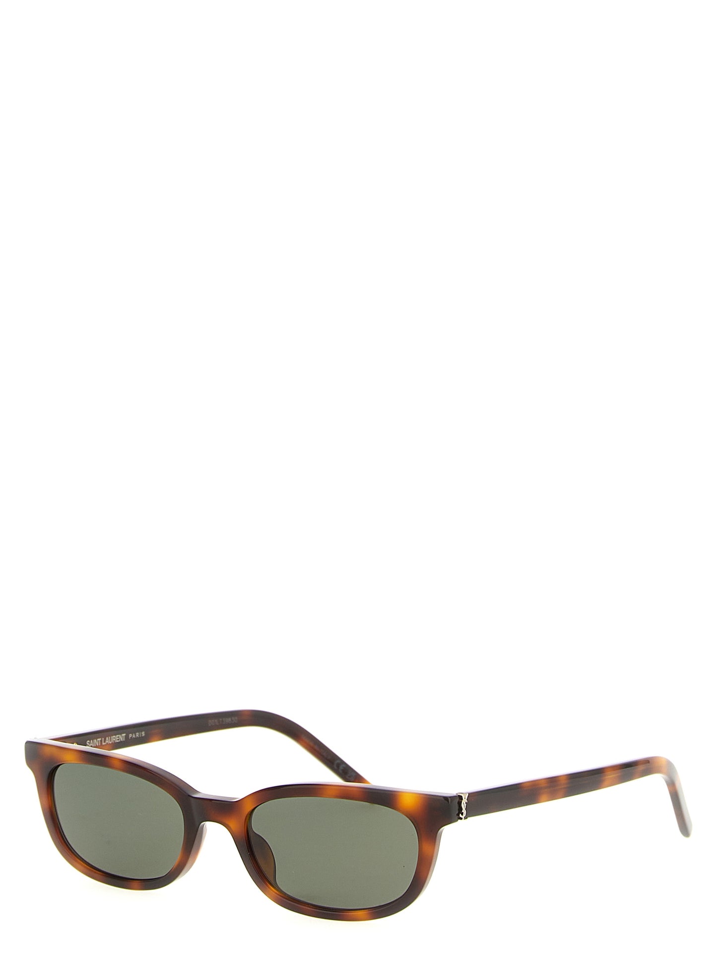 Saint Laurent Brown Acetate Sunglasses