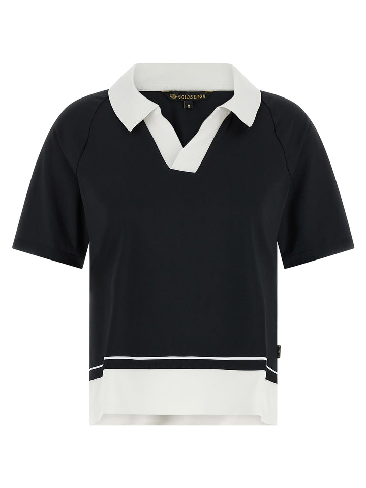 GOLDBERGH Bicolor Polyester Polo Shirt