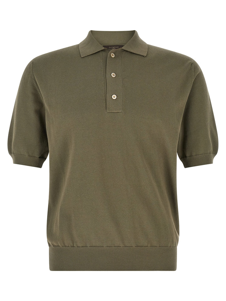 ZANONE Bicolor Cotton Polo Shirt
