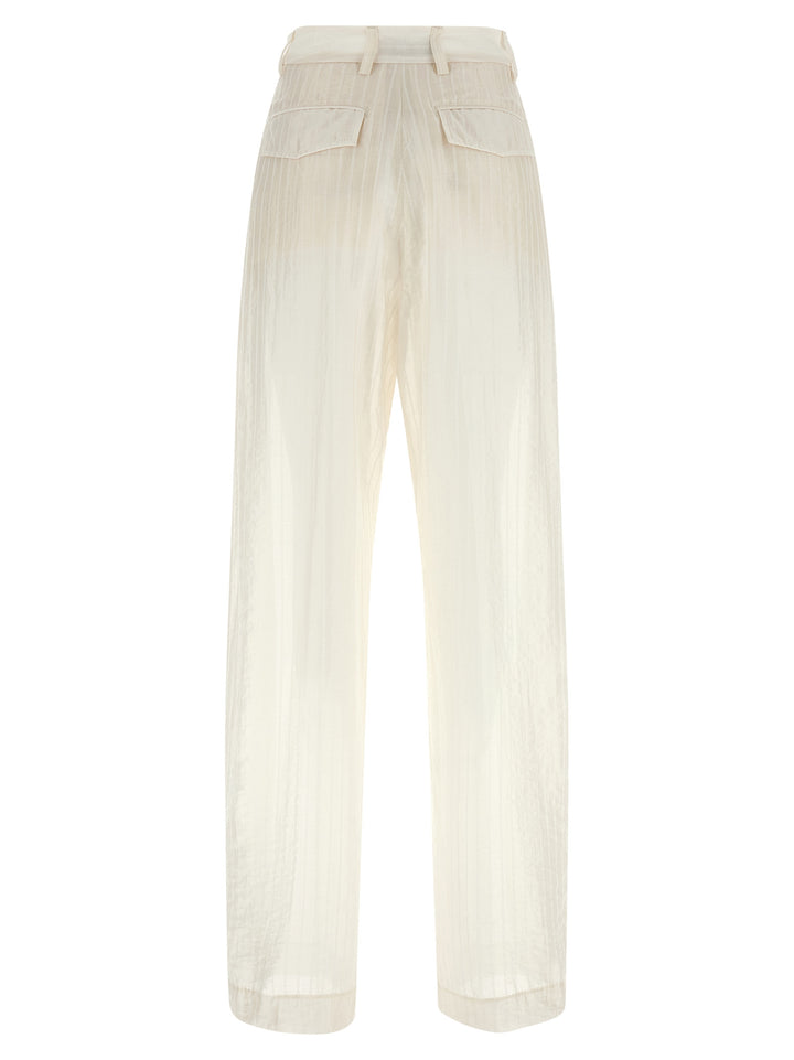 THELATEST Beige Elastane Pants