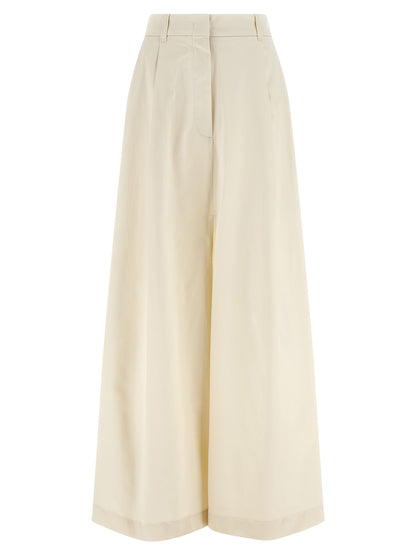 THELATEST Beige Cotton Mini Skirt