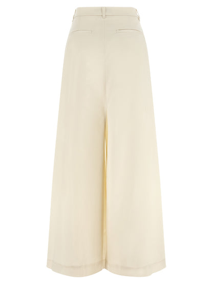 THELATEST Beige Cotton Mini Skirt