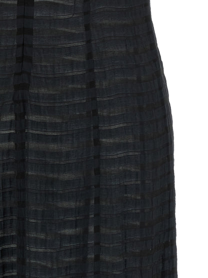 THELATEST Black Modal Long Dress
