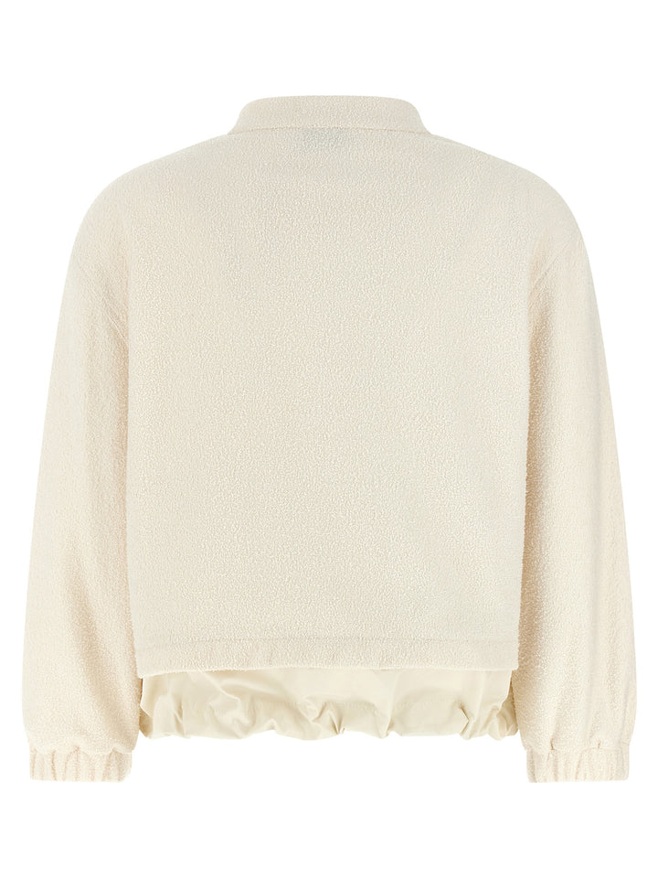 Moncler White Polyester Cardigan