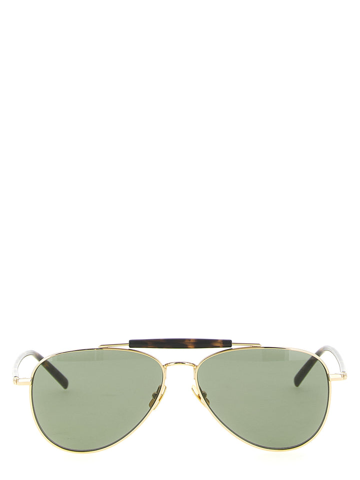 Saint Laurent Multicolor Acetate Sunglasses