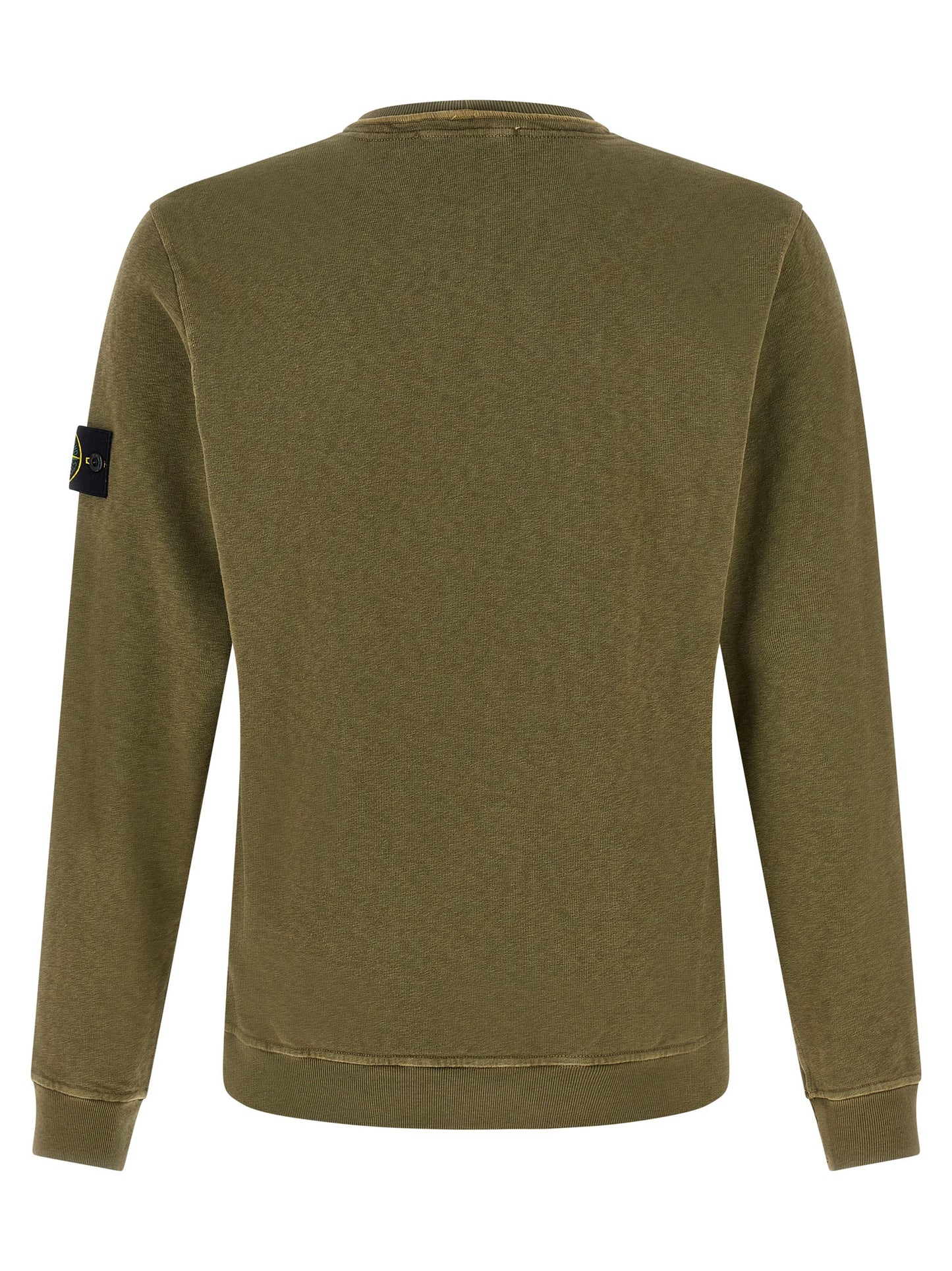 Stone Island Bicolor Cotton Sweatshirt