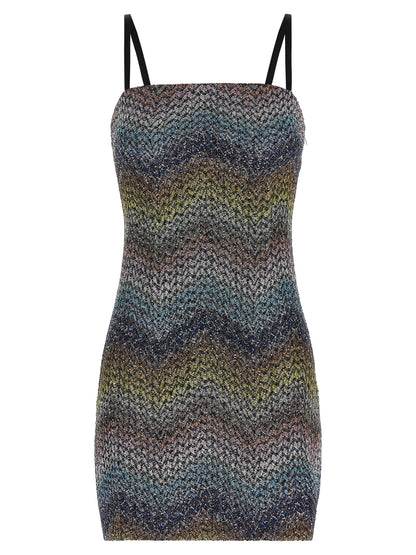 Missoni Multicolor Viscose Short Dress