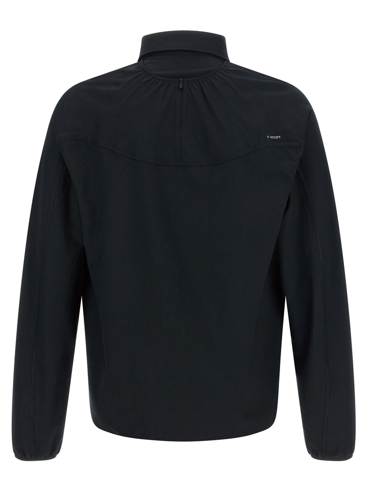 SATISFY Black Polyester Blouse