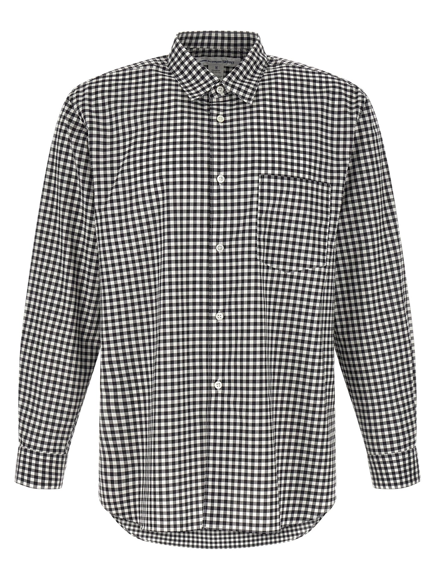 Comme Des Garçons Black Cotton Blouse