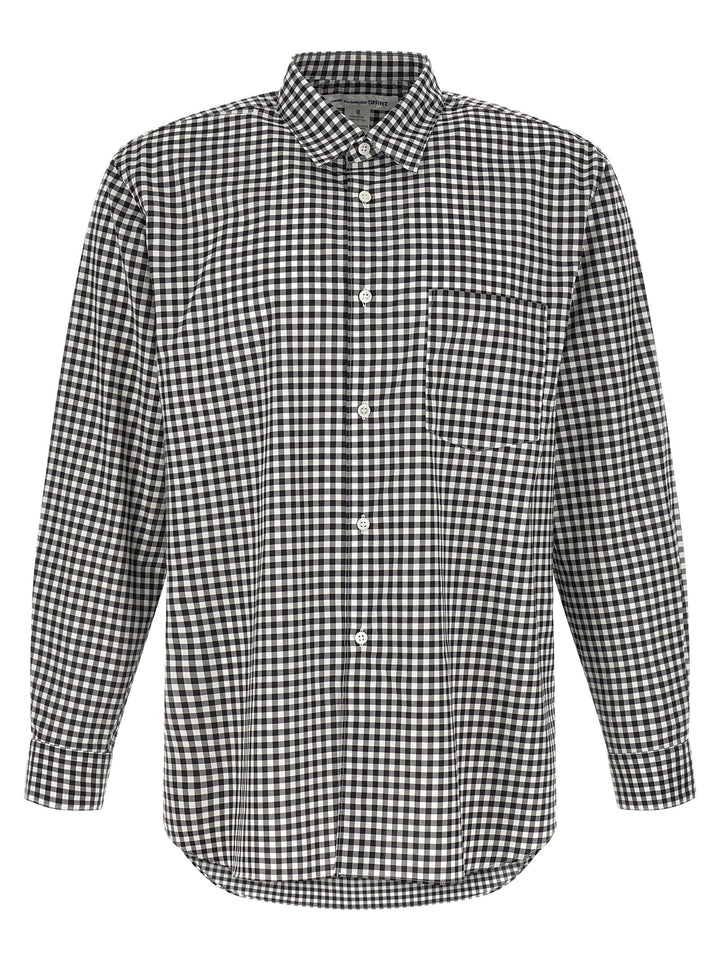 Comme Des Garçons Black Cotton Blouse
