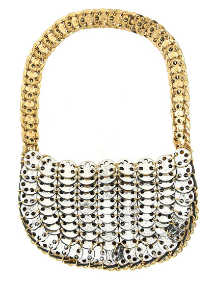 Paco Rabanne Multicolor Calfskin Shoulder Bag