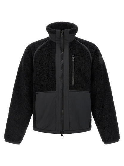 Canada Goose Black Wool Full-Length Jacket