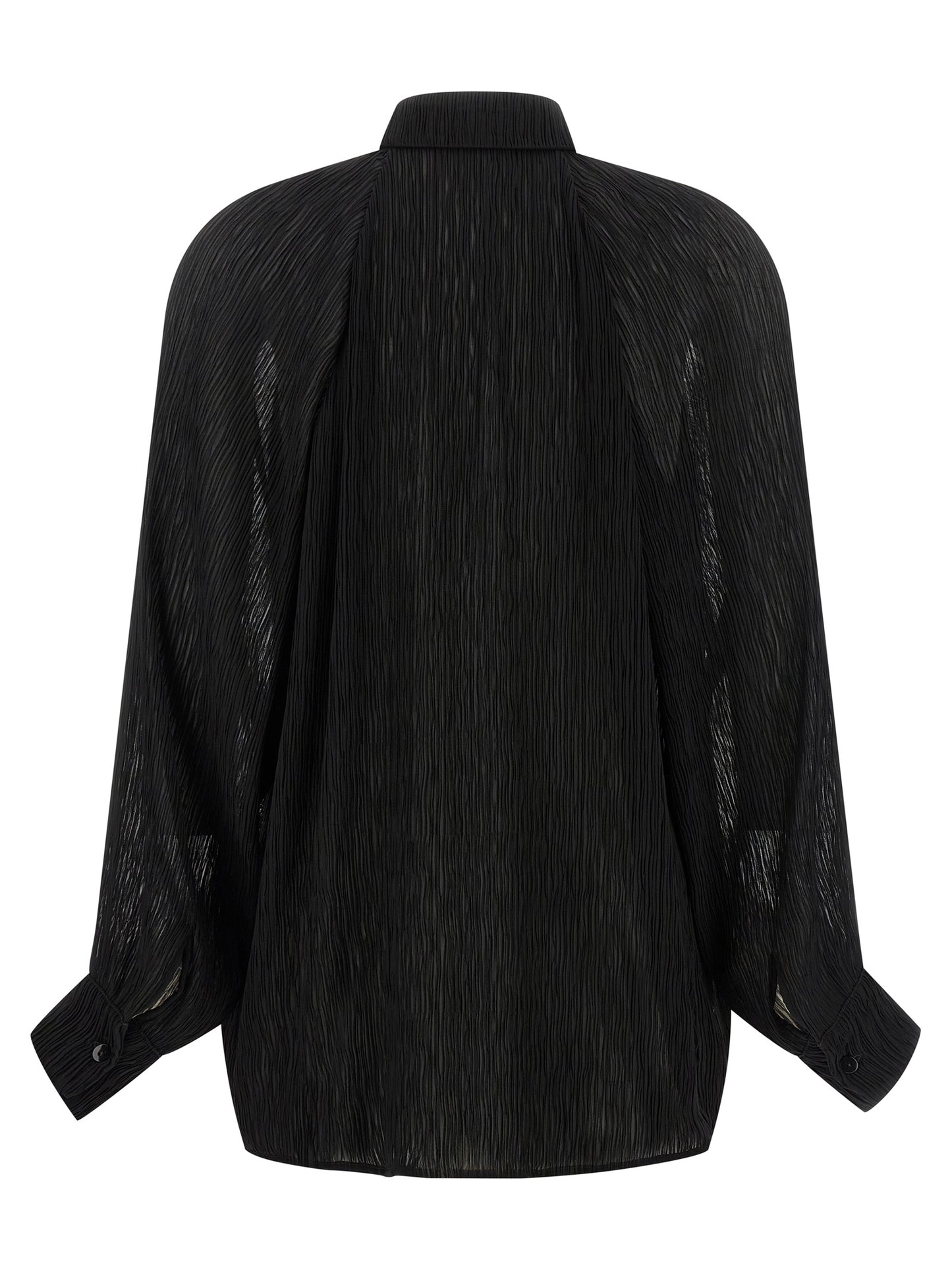 ALLIS Black Polyester Shirt