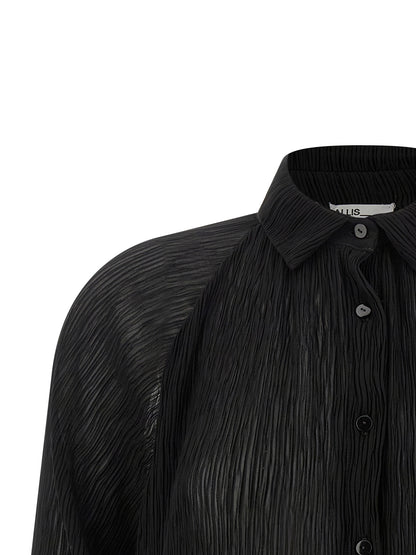 ALLIS Black Polyester Shirt