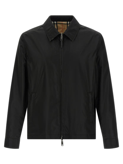 Burberry Black Polyamide Shell Jacket