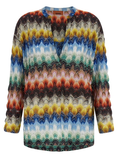 Missoni Multicolor Viscose Blouse