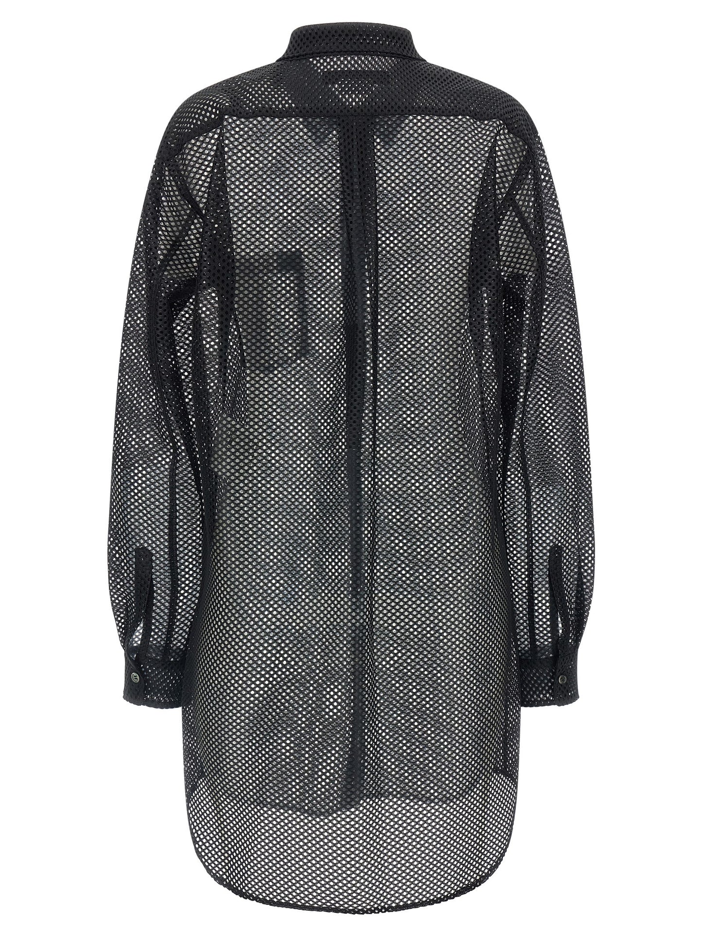 Comme Des Garçons Black Polyester Blouse