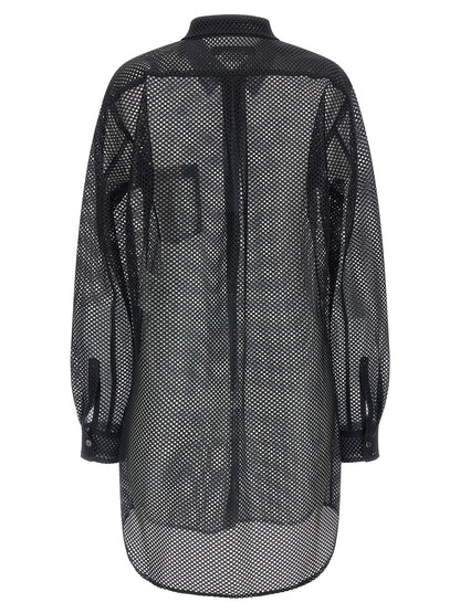 Comme Des Garçons Black Polyester Blouse