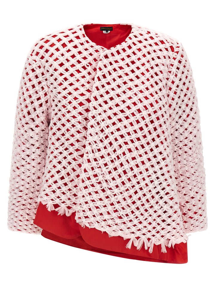Comme Des Garçons Multicolor Polyester Blazer