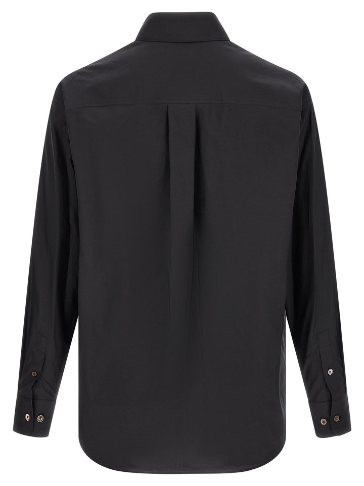 Lemaire Black Cotton Blouse
