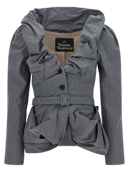 Vivienne Westwood Gray Cotton Blazer